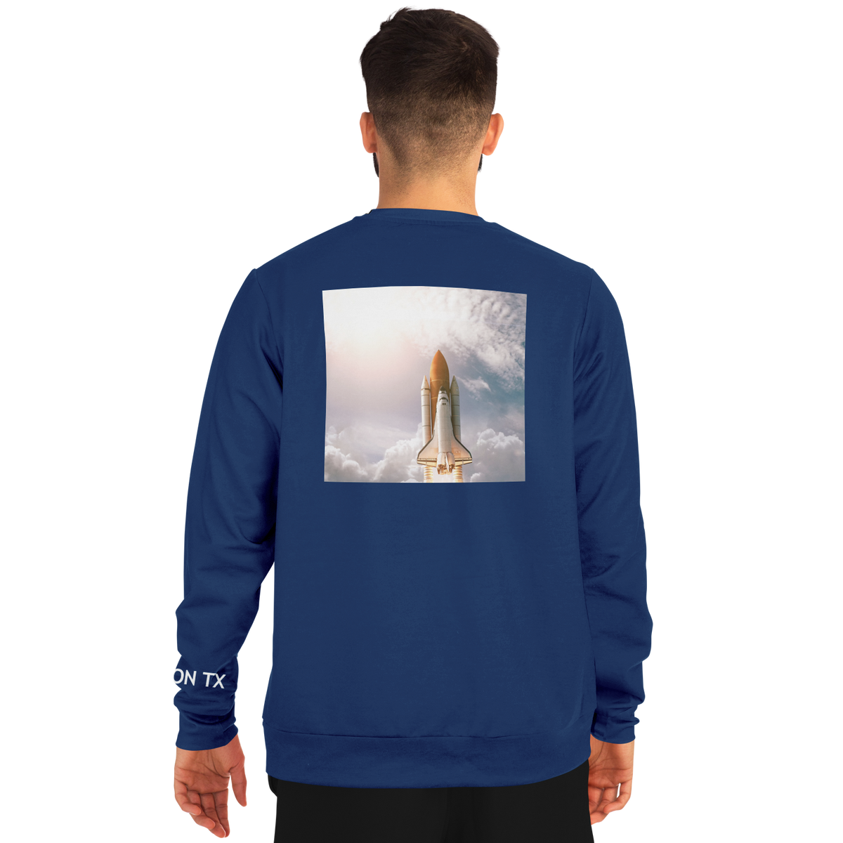 Houston Blue Long Sleeve Shirt Rocket