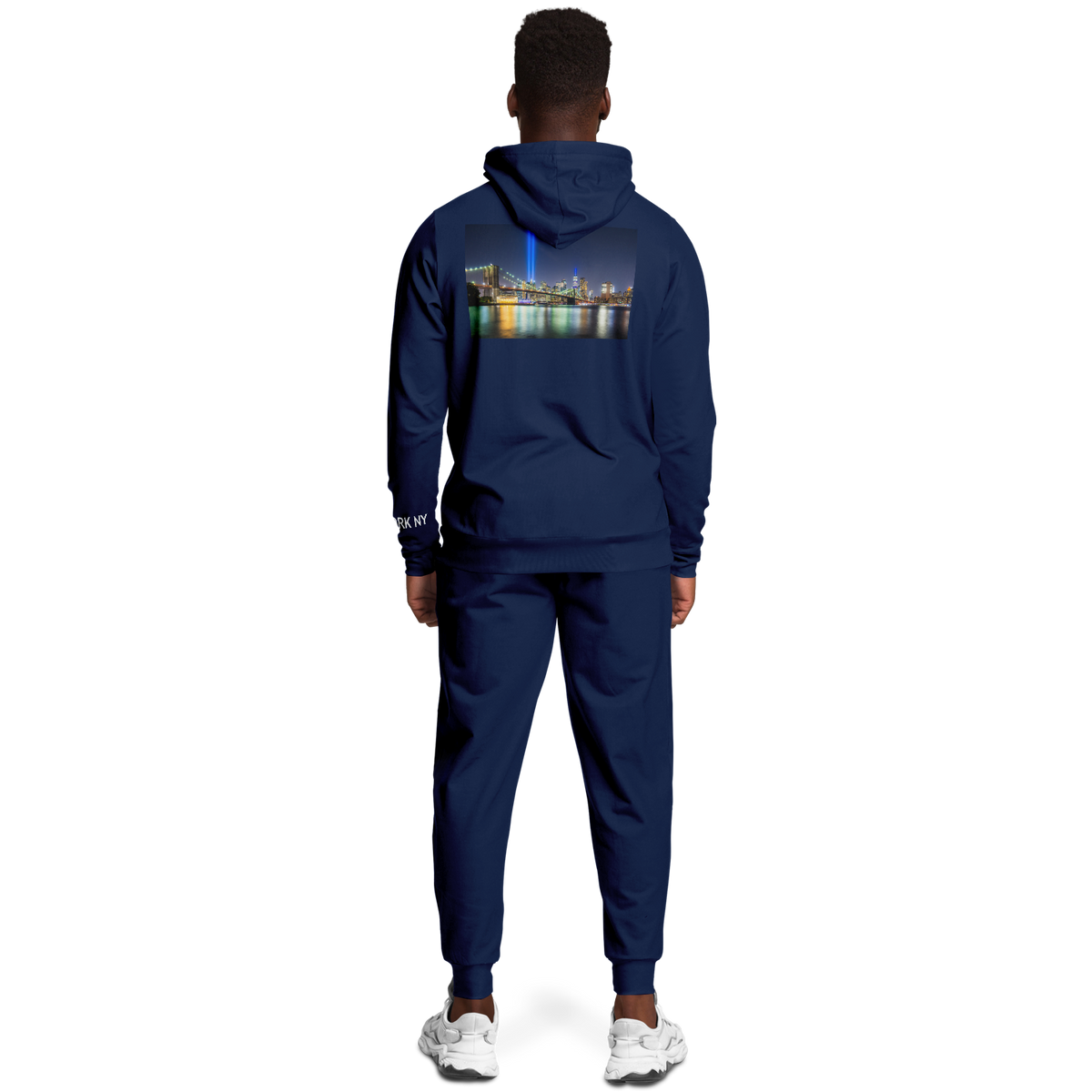 New York Navy Blue Hoodie and Joggers LIGHTS