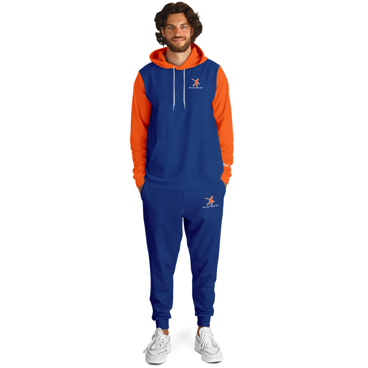 New York Blue Orange Hoodie and Joggers POST