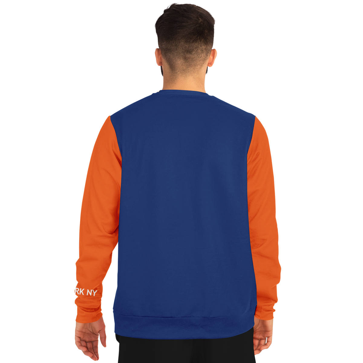 New York Blue Orange Long Sleeve Shirt