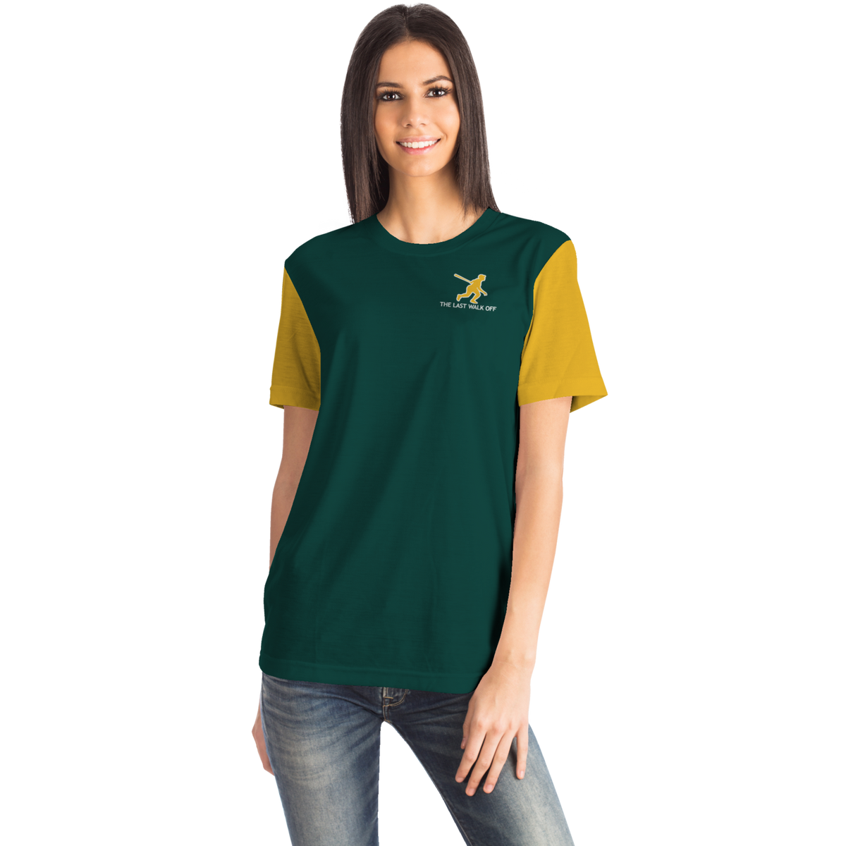 Oakland Green Gold Short Sleeve Shirt