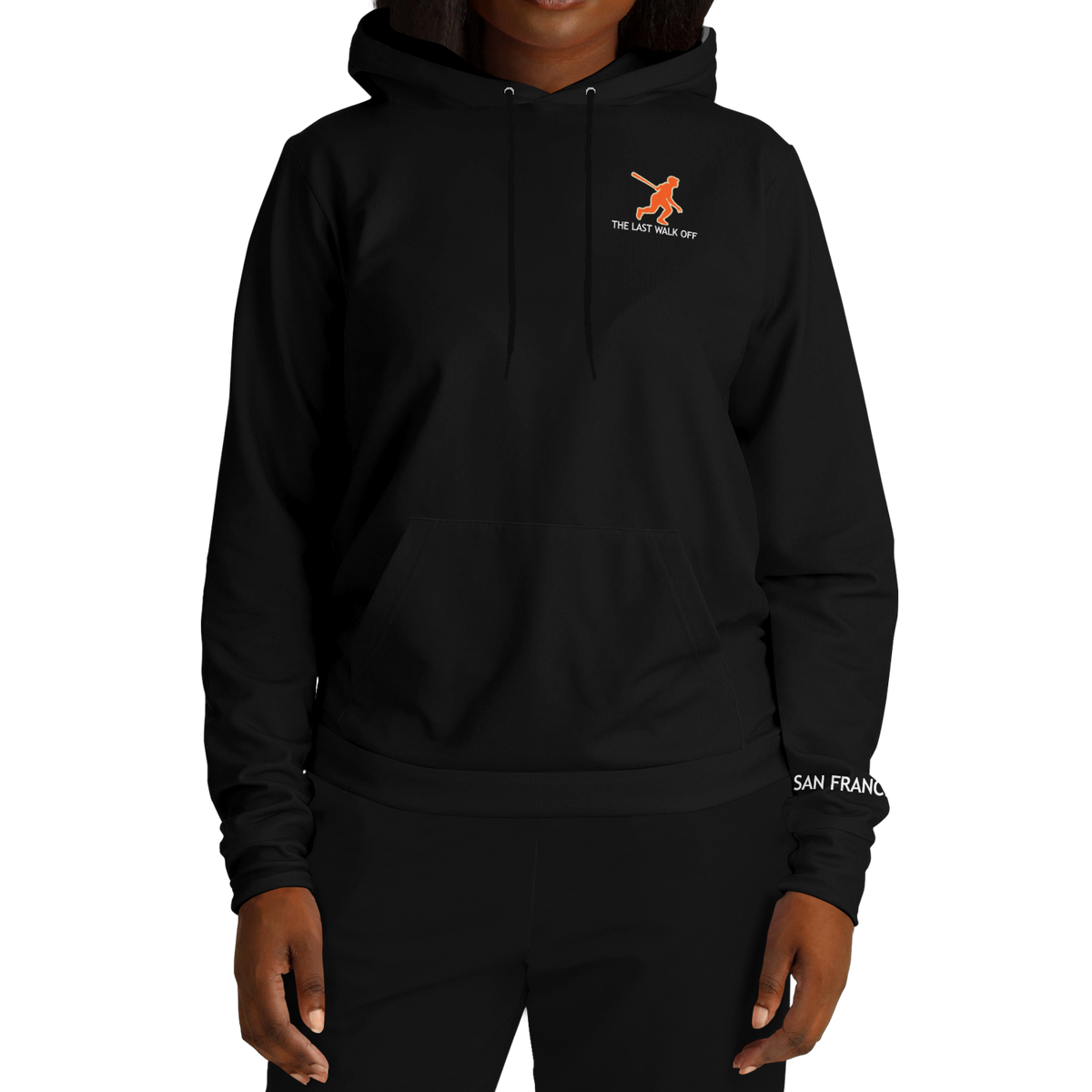 San Francisco Black Hoodie Bridge