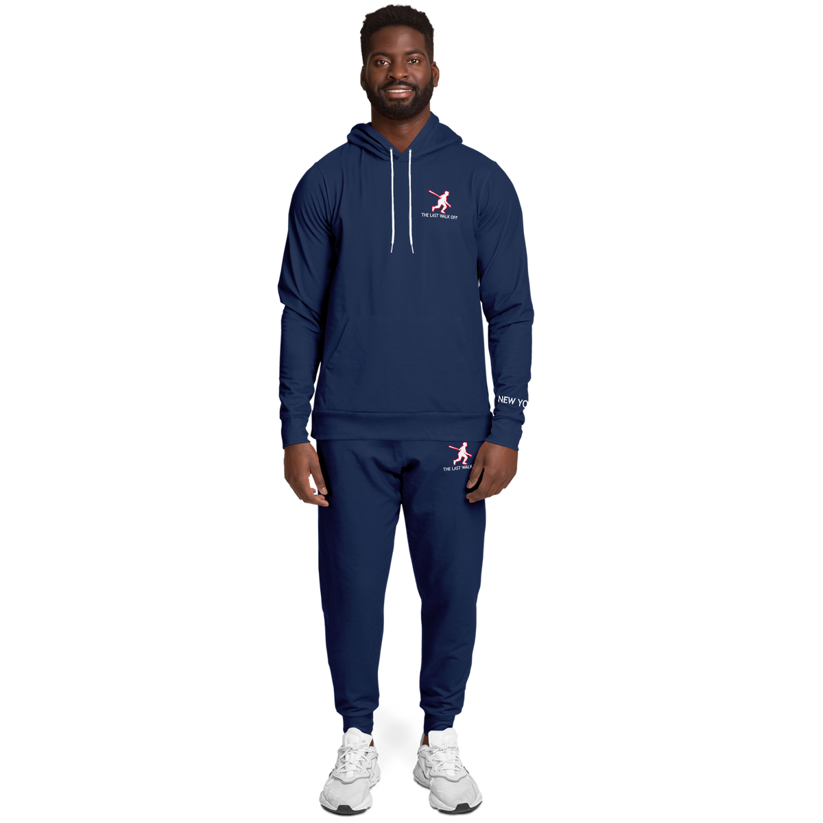 New York Navy Blue Hoodie and Joggers POST