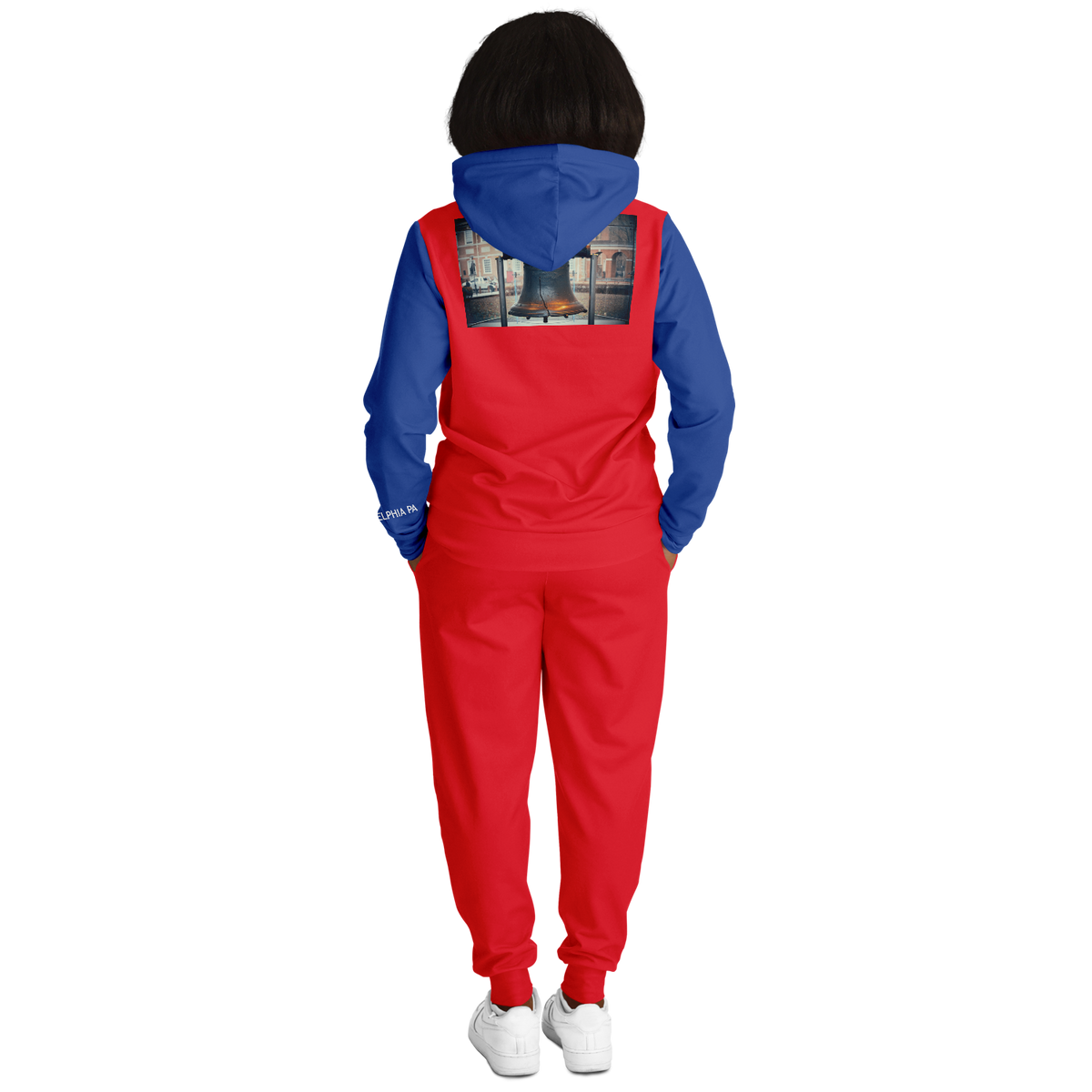 Philadelphia Red Blue Hoodie and Joggers Liberty Bell