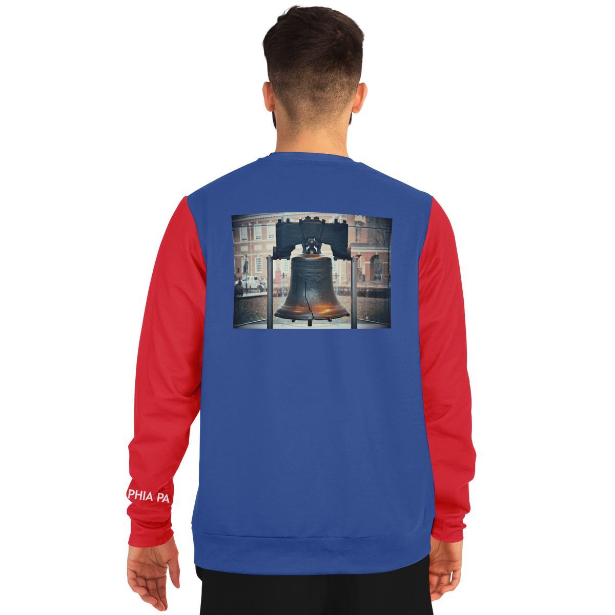 Philadelphia Blue Red Long Sleeve Shirt Quote