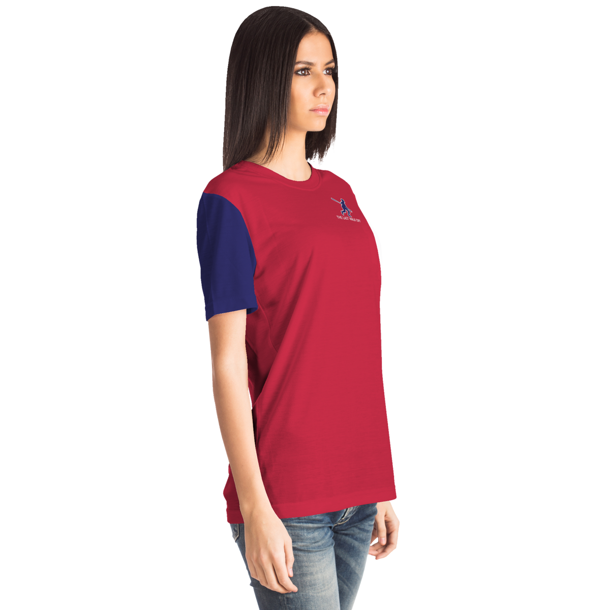 Saint Louis Red Blue Short Sleeve Shirt
