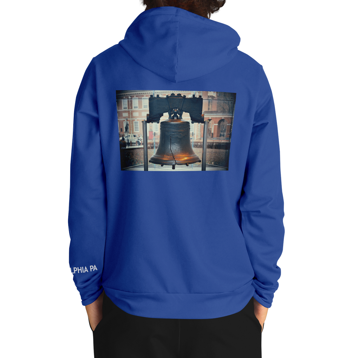 Philadelphia Blue Hoodie Bell