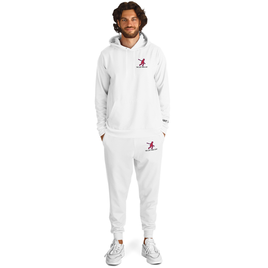 Saint Louis White Hoodie and Joggers TWO