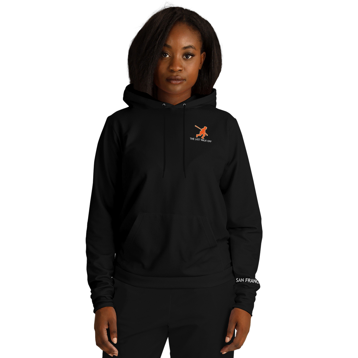 San Francisco Black Hoodie Bridge