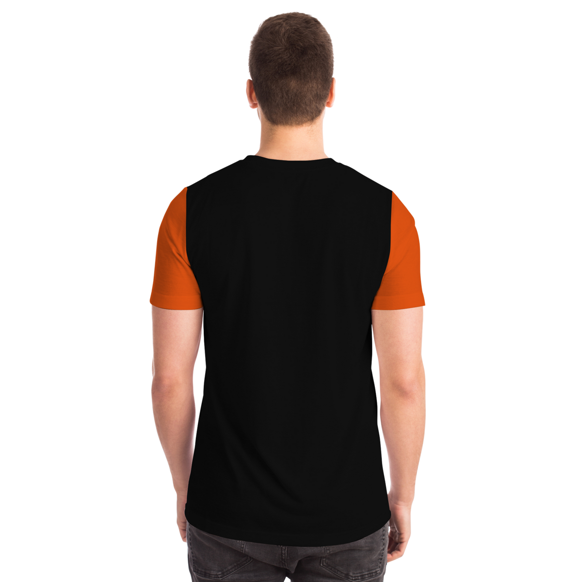 Baltimore Black Orange Short Sleeve Shirt