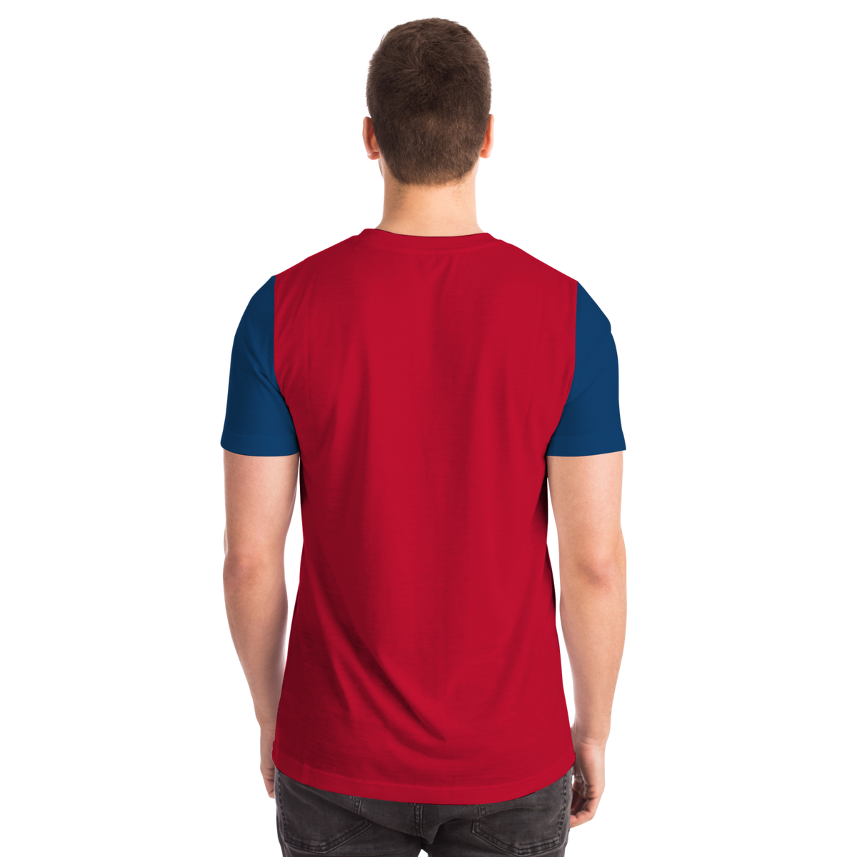 Los Angeles Blue Red Short Sleeve Shirt