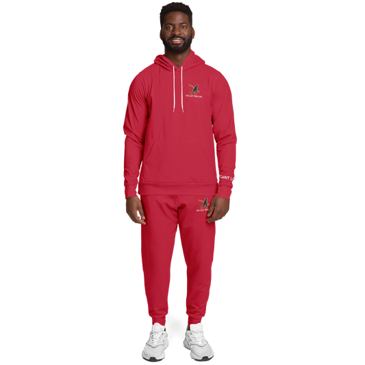Saint Louis Red Hoodie and Joggers POST