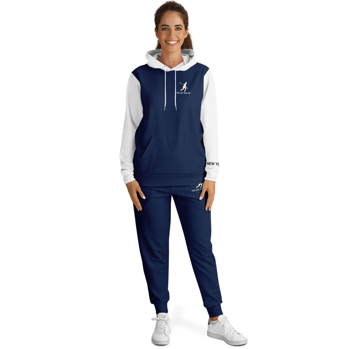 New York Navy Blue Hoodie and Joggers
