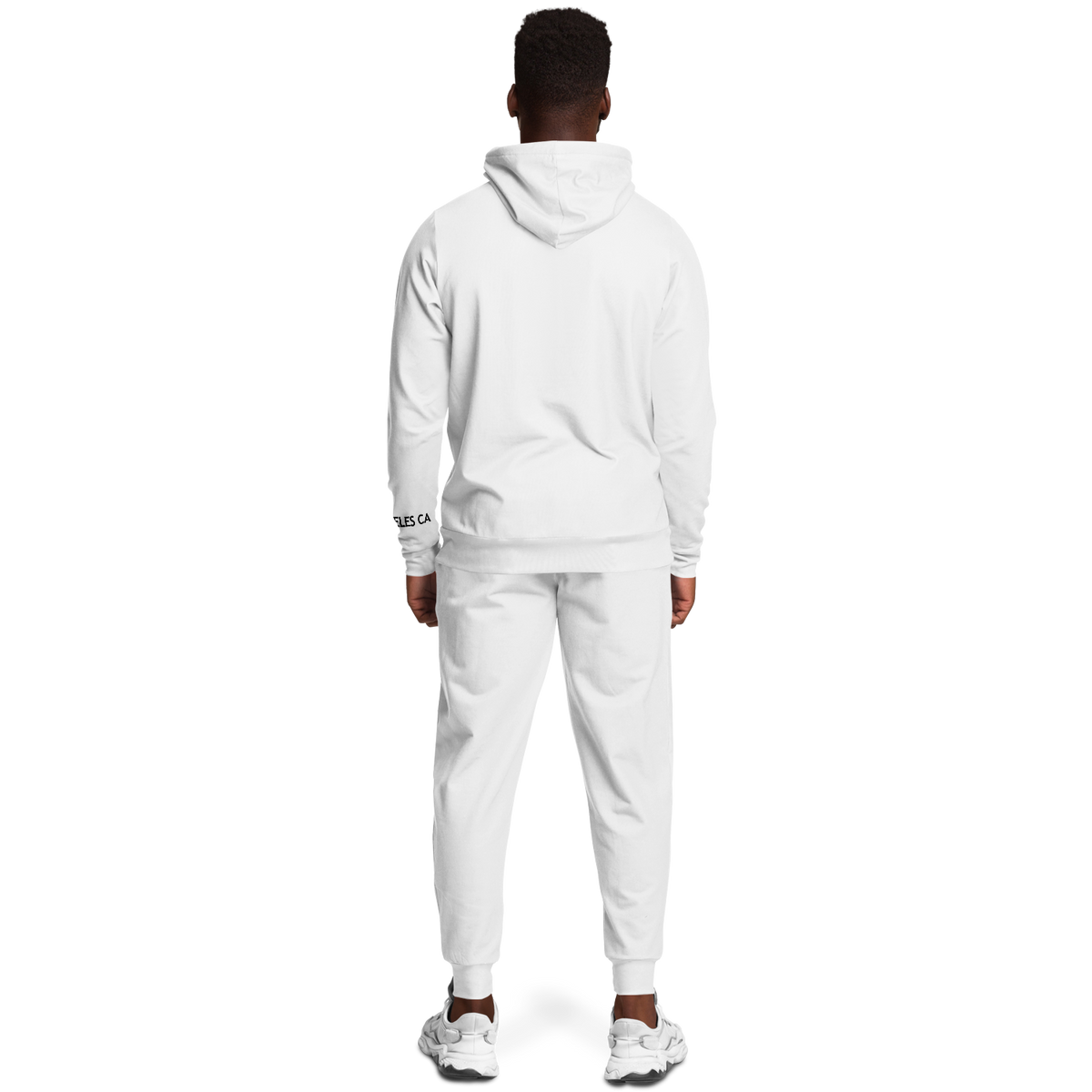 Los Angeles White Hoodie and Joggers TWO
