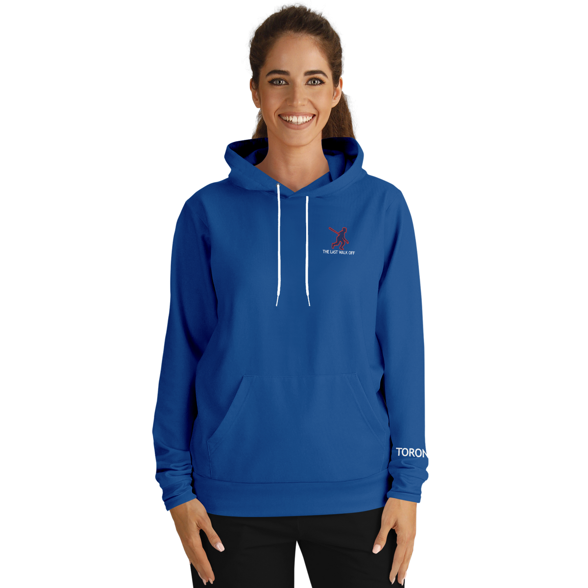 Toronto Blue Hoodie Skyline