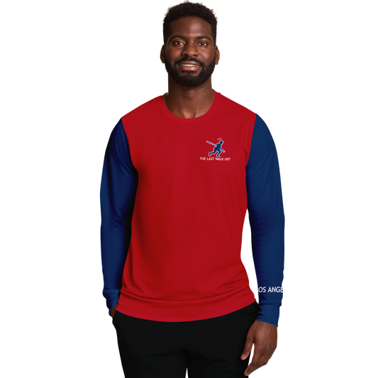 Los Angeles Blue Red Long Sleeve Shirt
