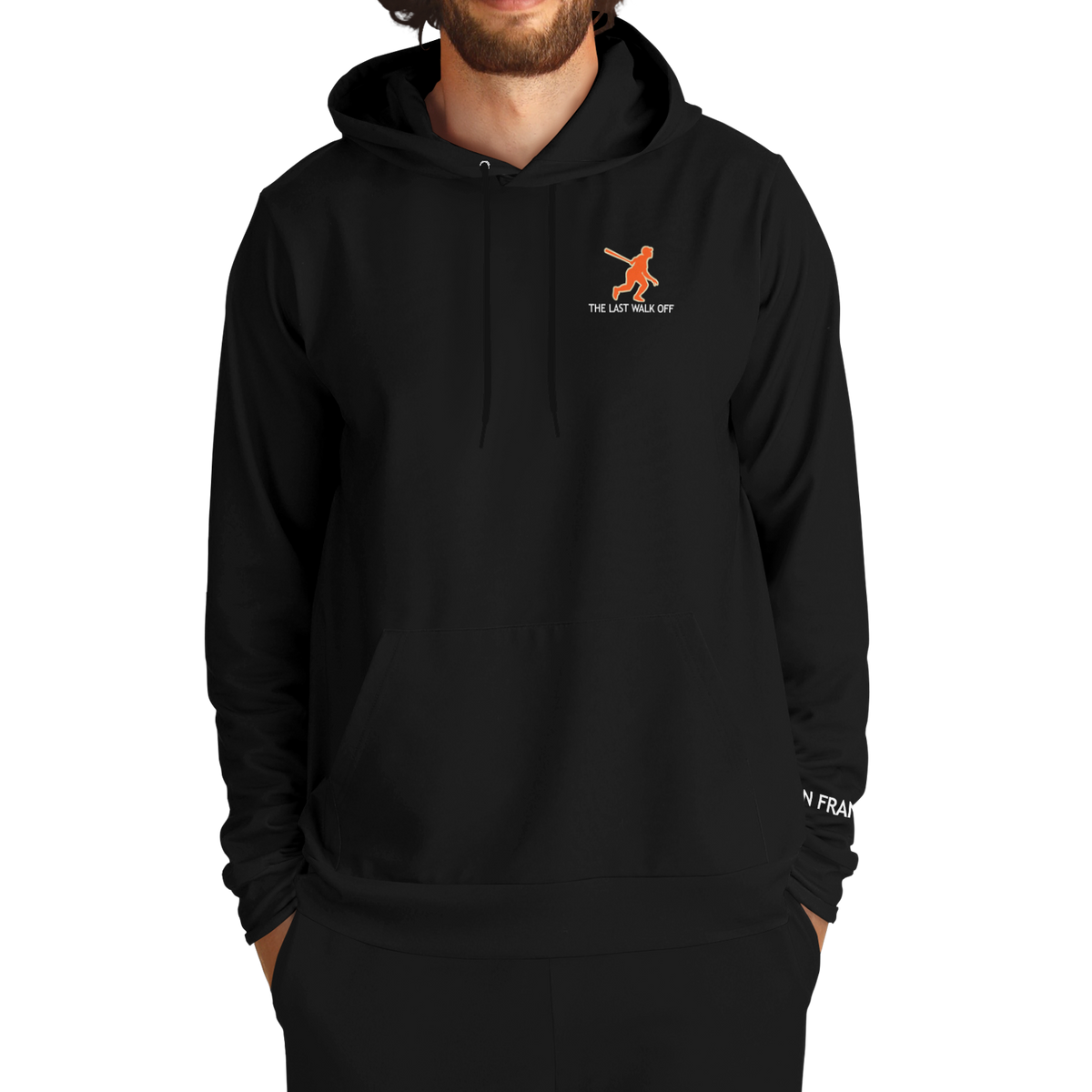 San Francisco Black Hoodie Bridge