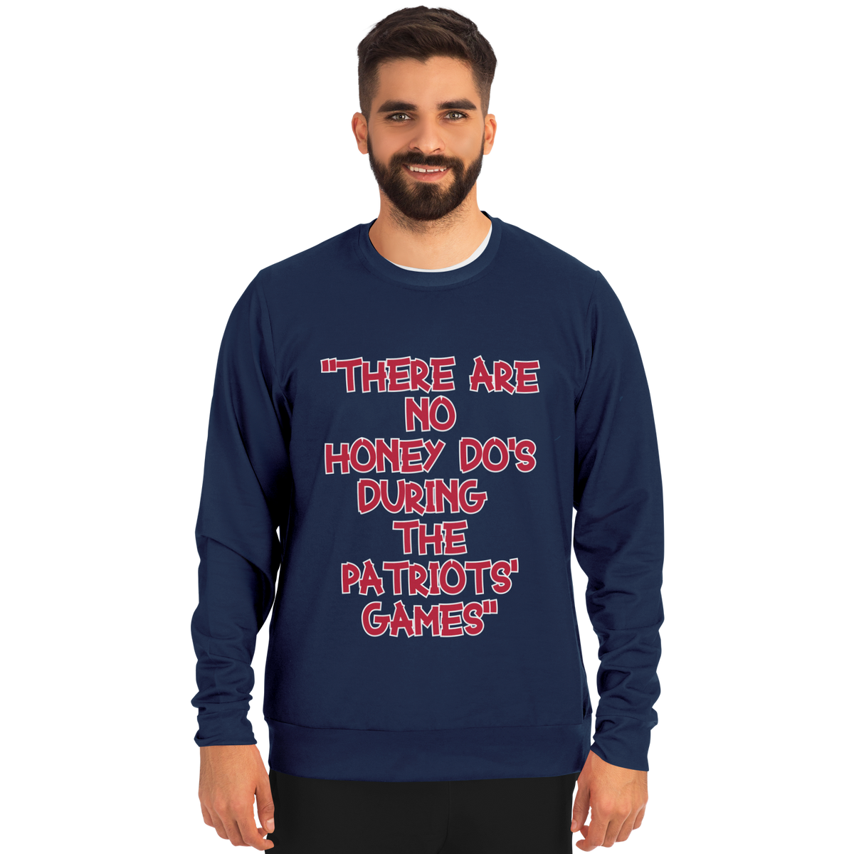 Honey Do's Blue Red Long Sleeve Shirt