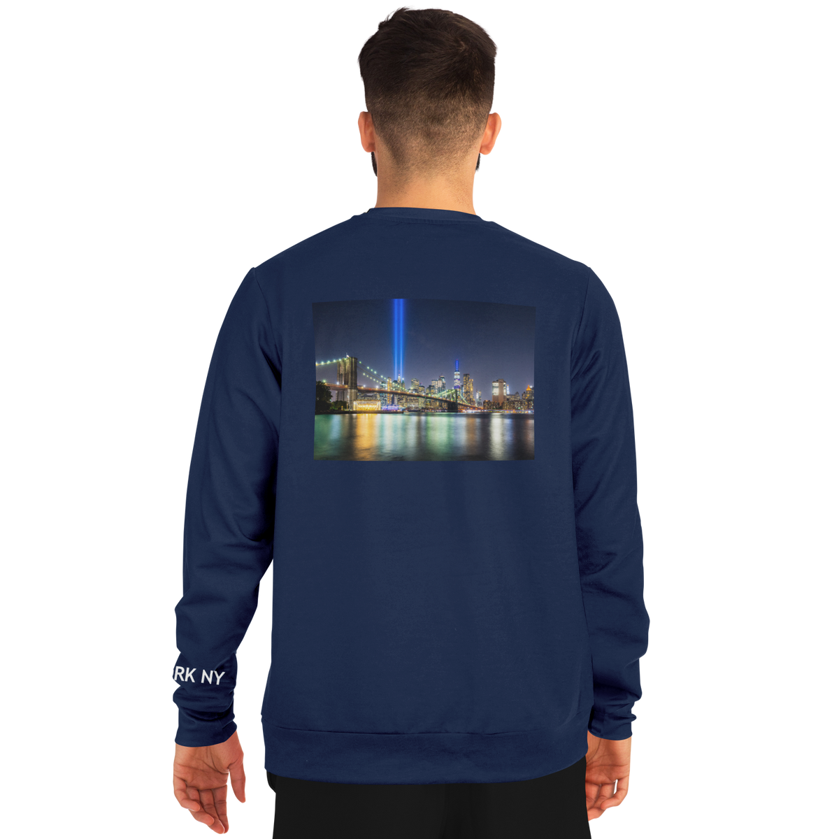 New York Navy Blue Long Sleeve Shirt LIGHTS