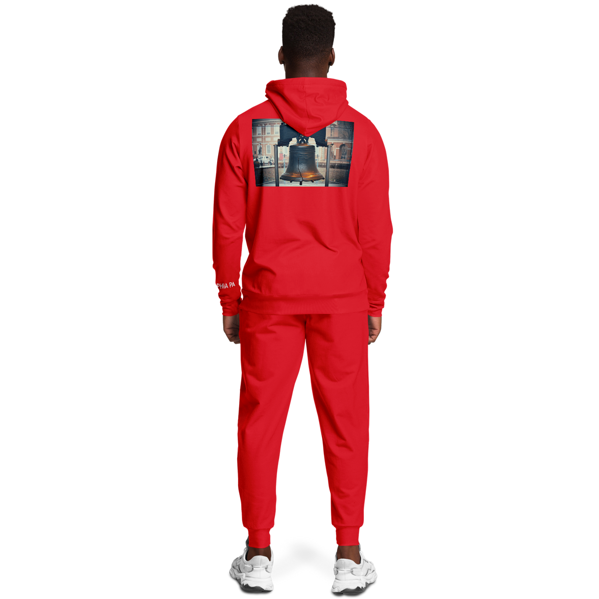 Philadelphia Red Hoodie and Joggers Liberty Bell