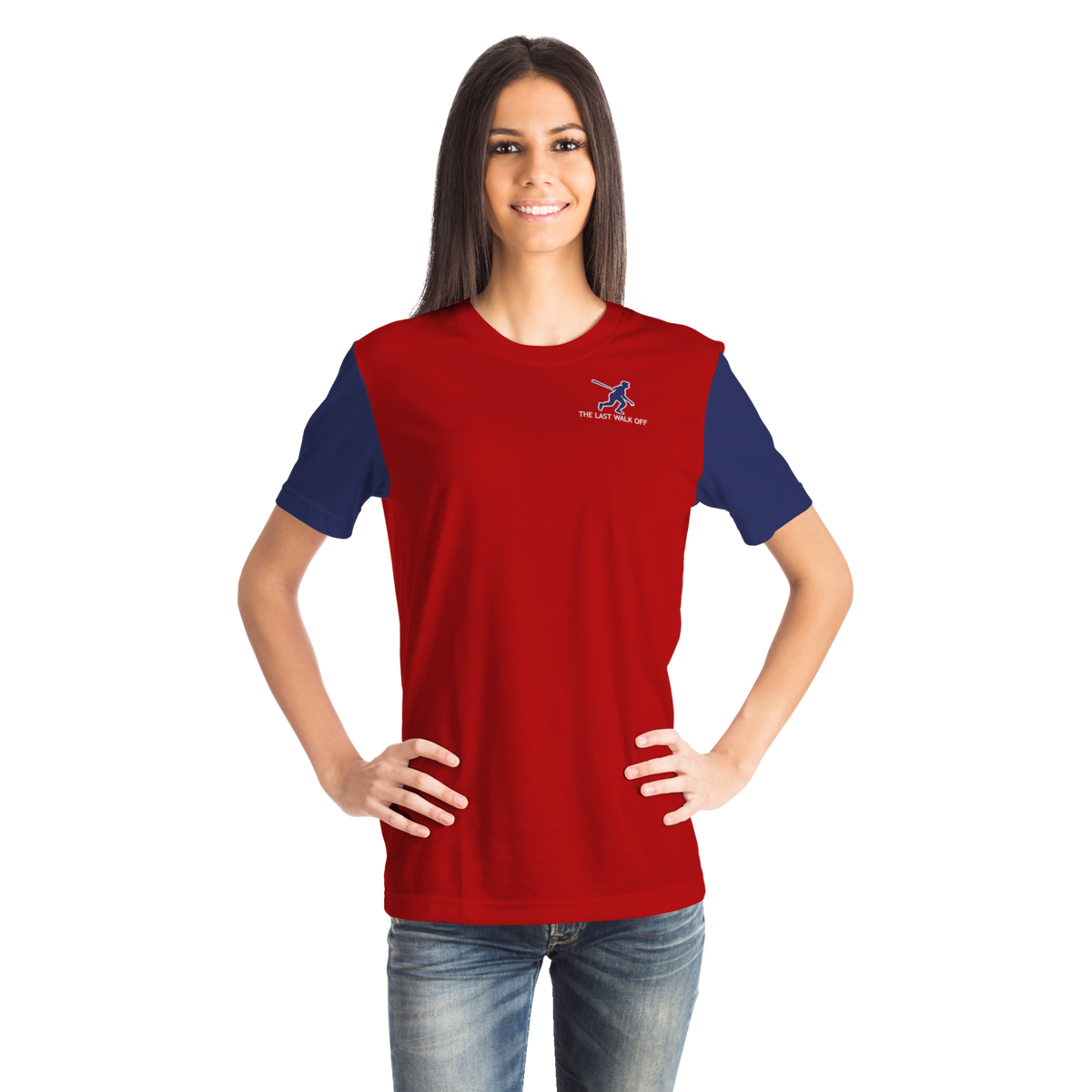 Washington Red Blue Short Sleeve Shirt