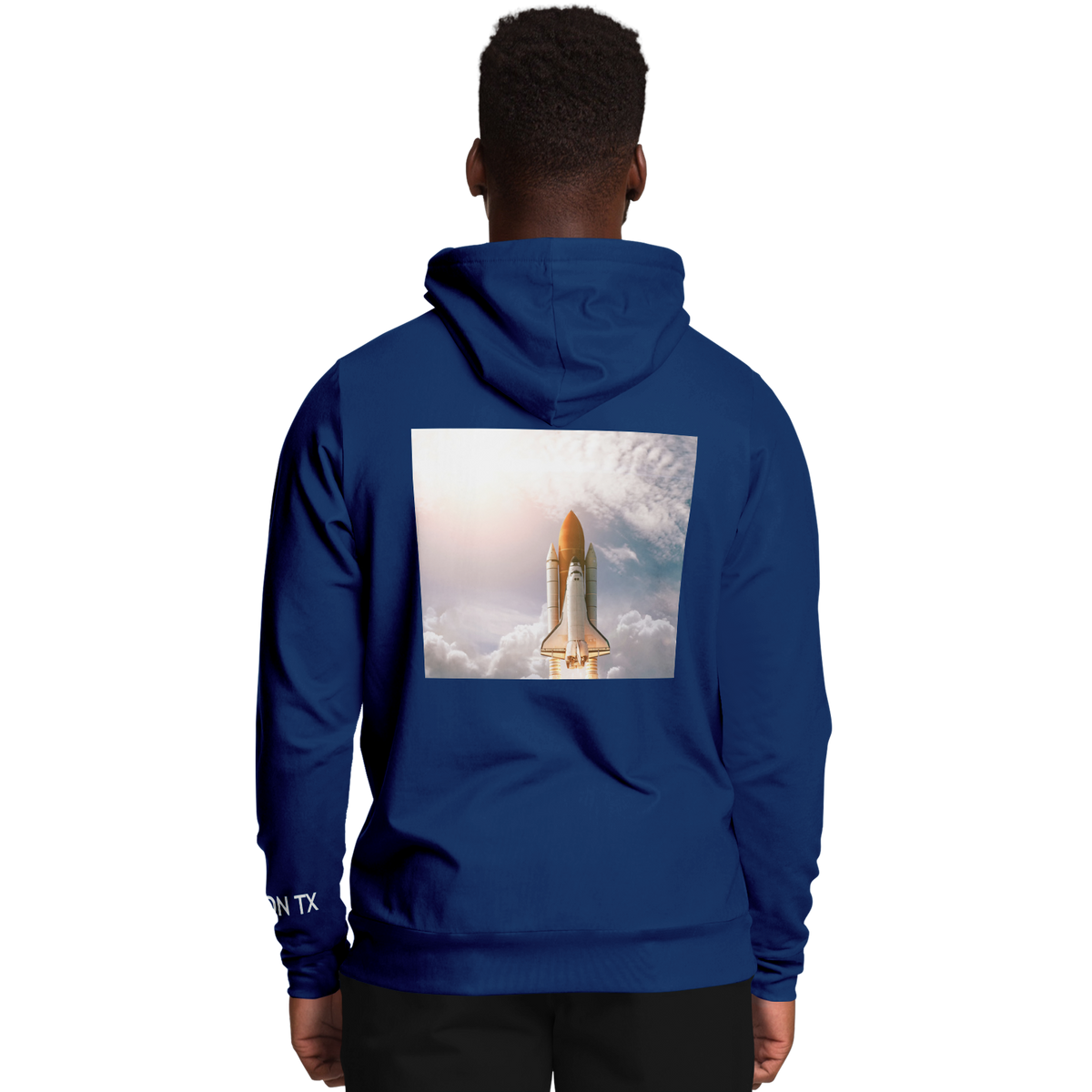 Houston Blue Hoodie Rocket