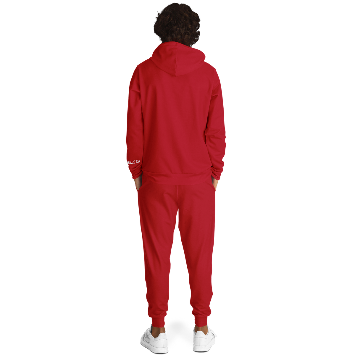 Los Angeles Red Hoodie and Joggers TWO