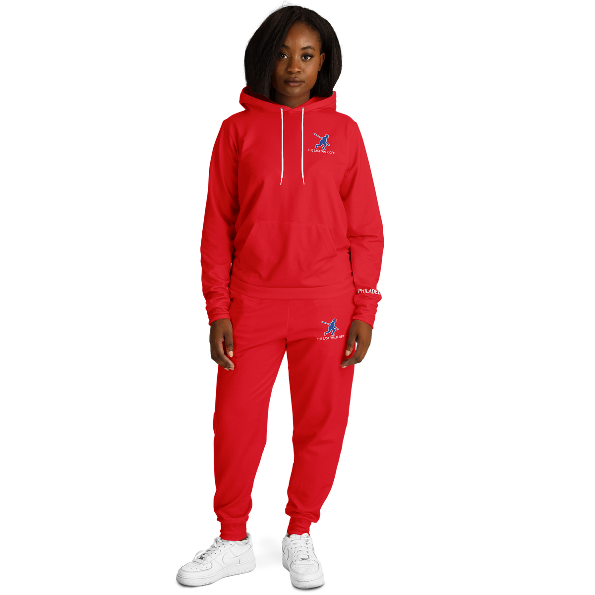 Philadelphia Red Hoodie and Joggers POST