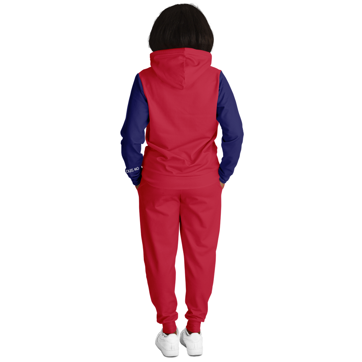 Saint Louis Red Navy Blue Hoodie and Joggers