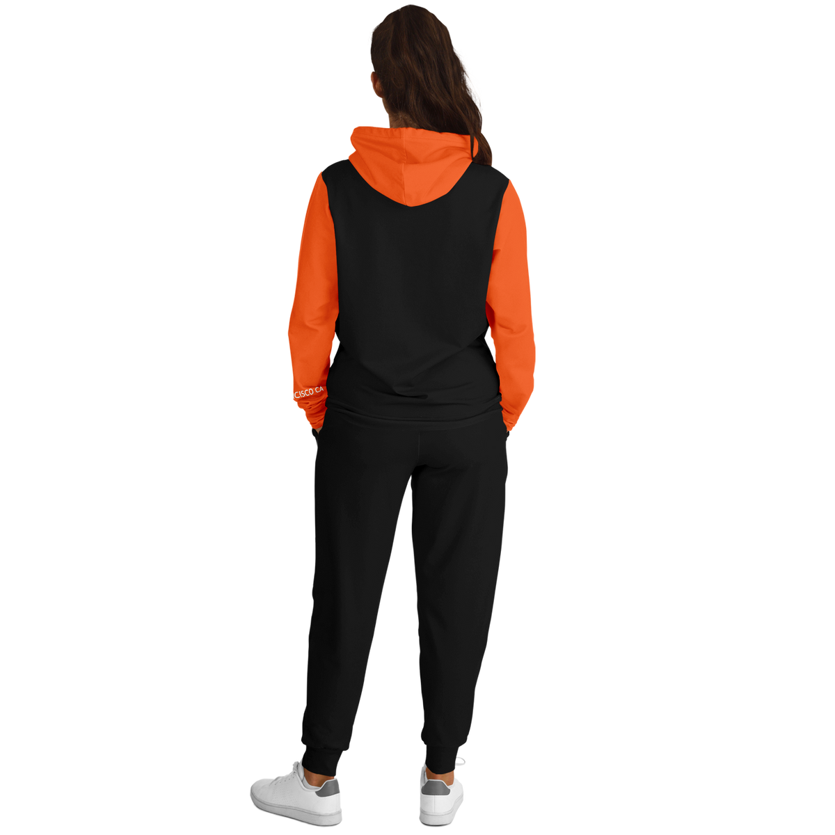 San Francisco Black Orange Hoodie and Joggers