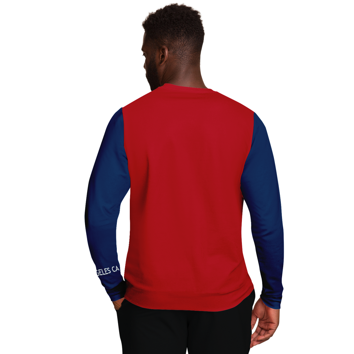 Los Angeles Blue Red Long Sleeve Shirt