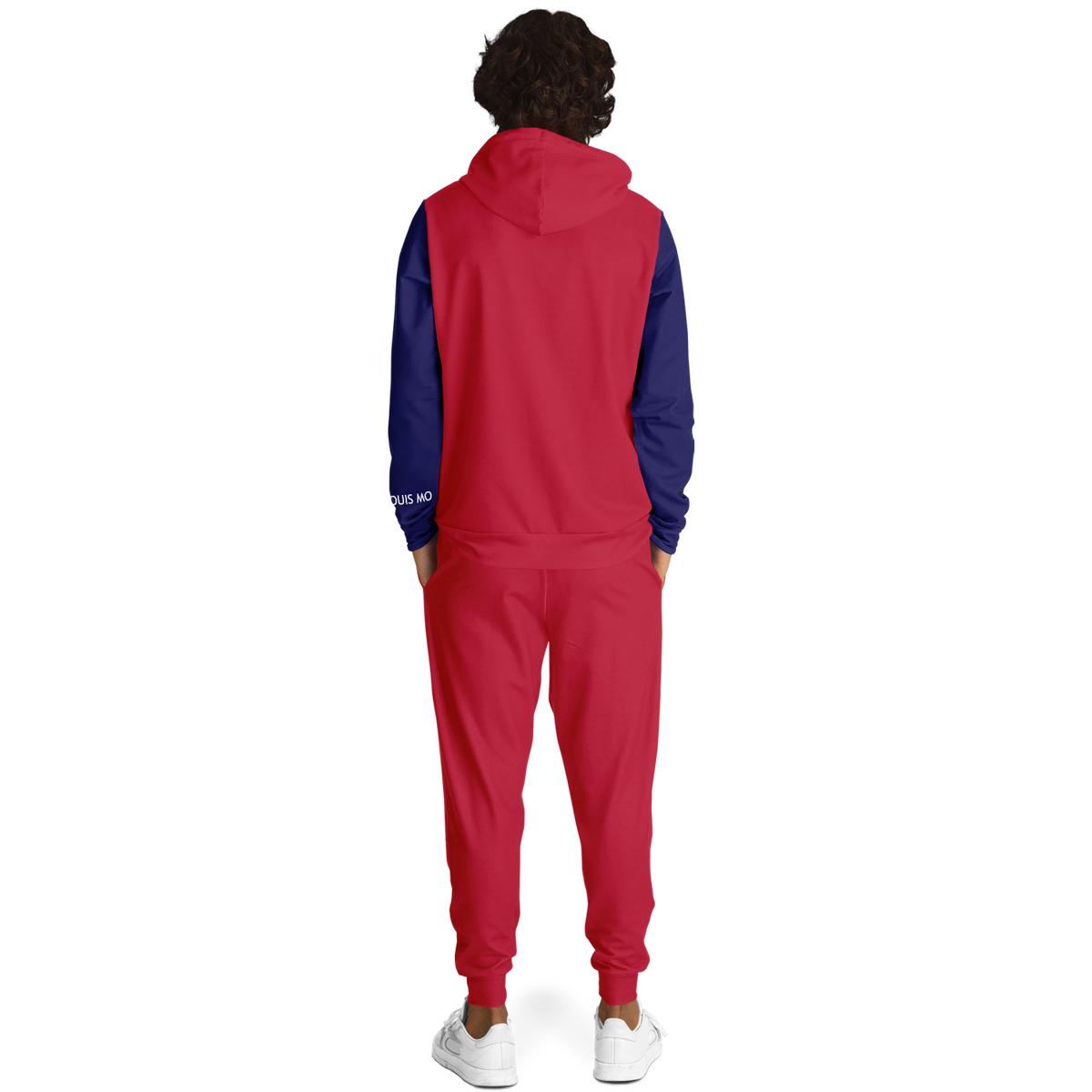 Saint Louis Red Navy Blue Hoodie and Joggers