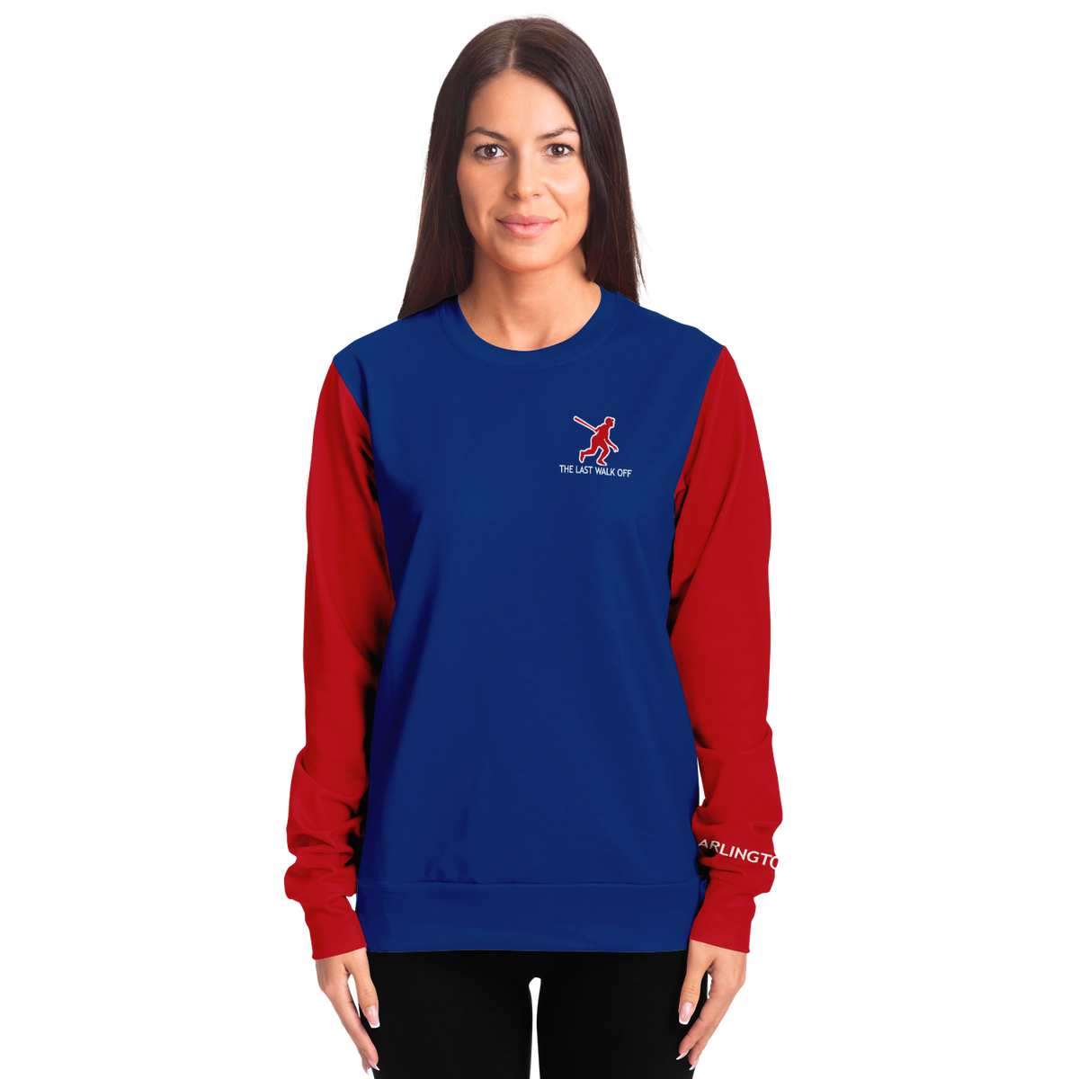Texas Blue Red Long Sleeve Shirt