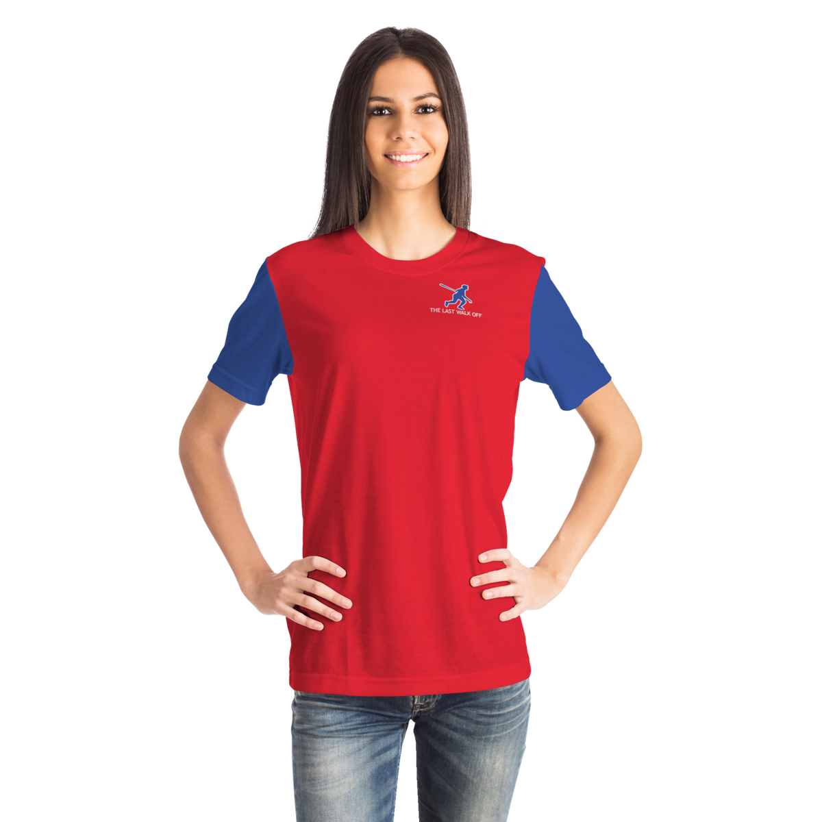Philadelphia Red Blue Short Sleeve Shirt