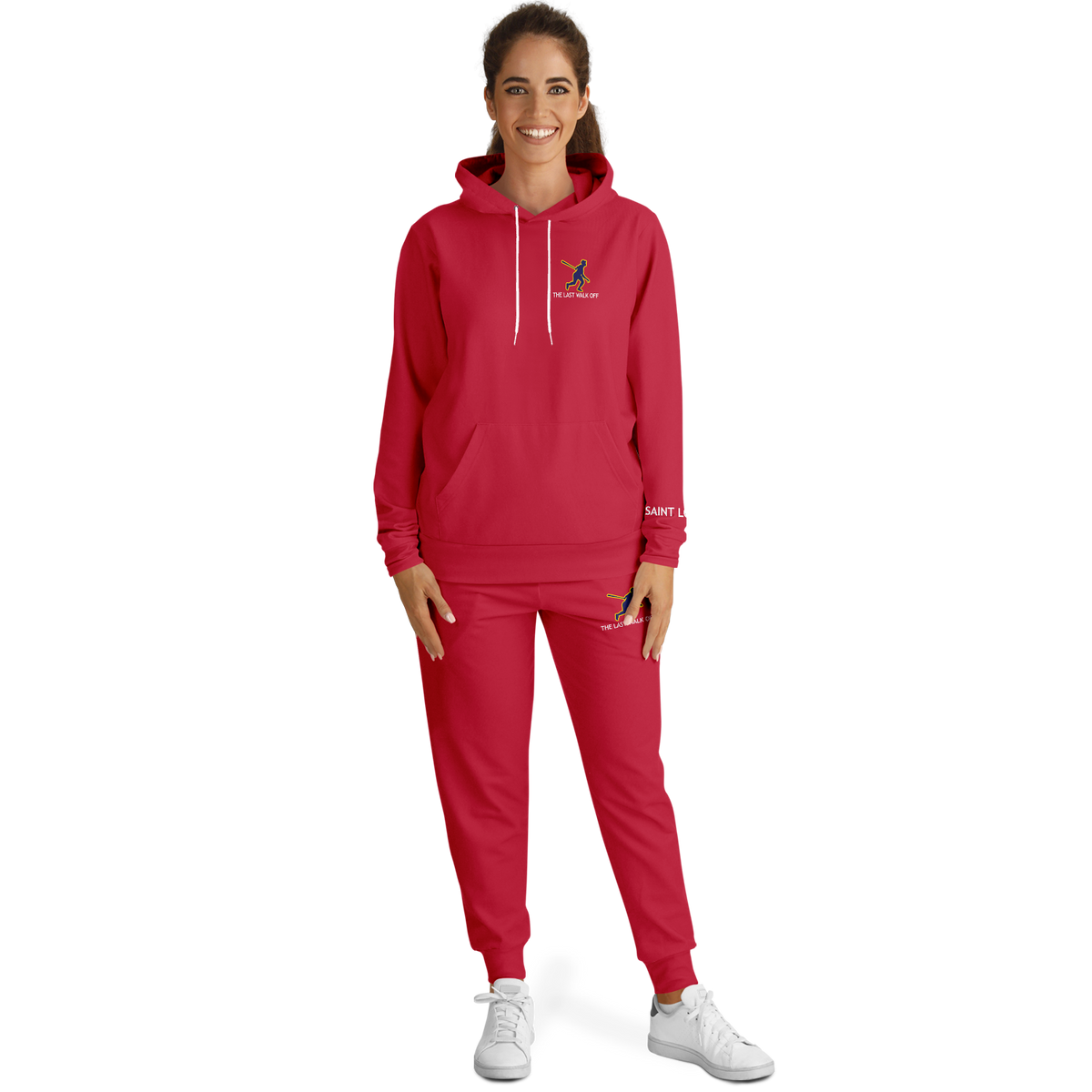 Saint Louis Red Hoodie and Joggers POST