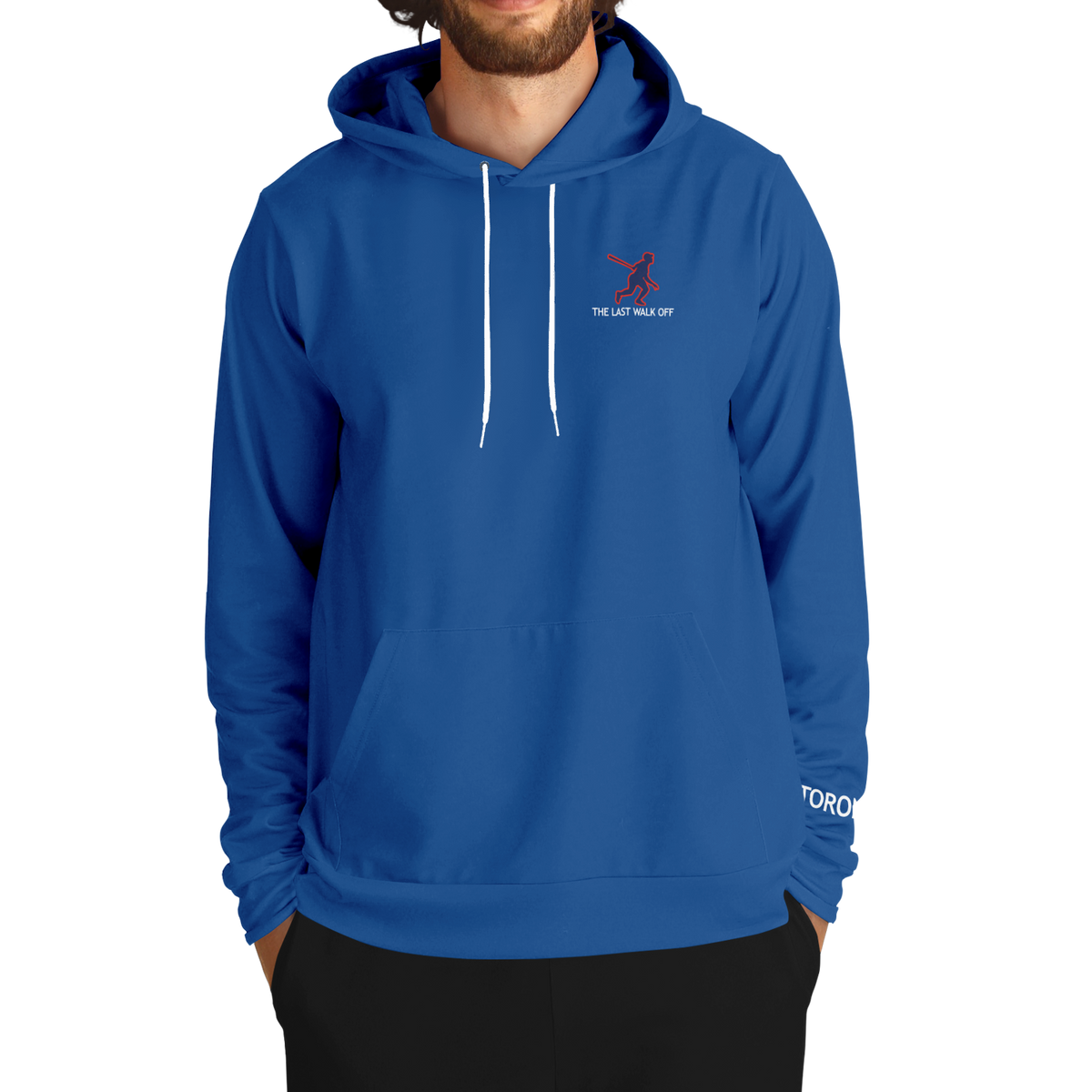 Toronto Blue Hoodie Skyline