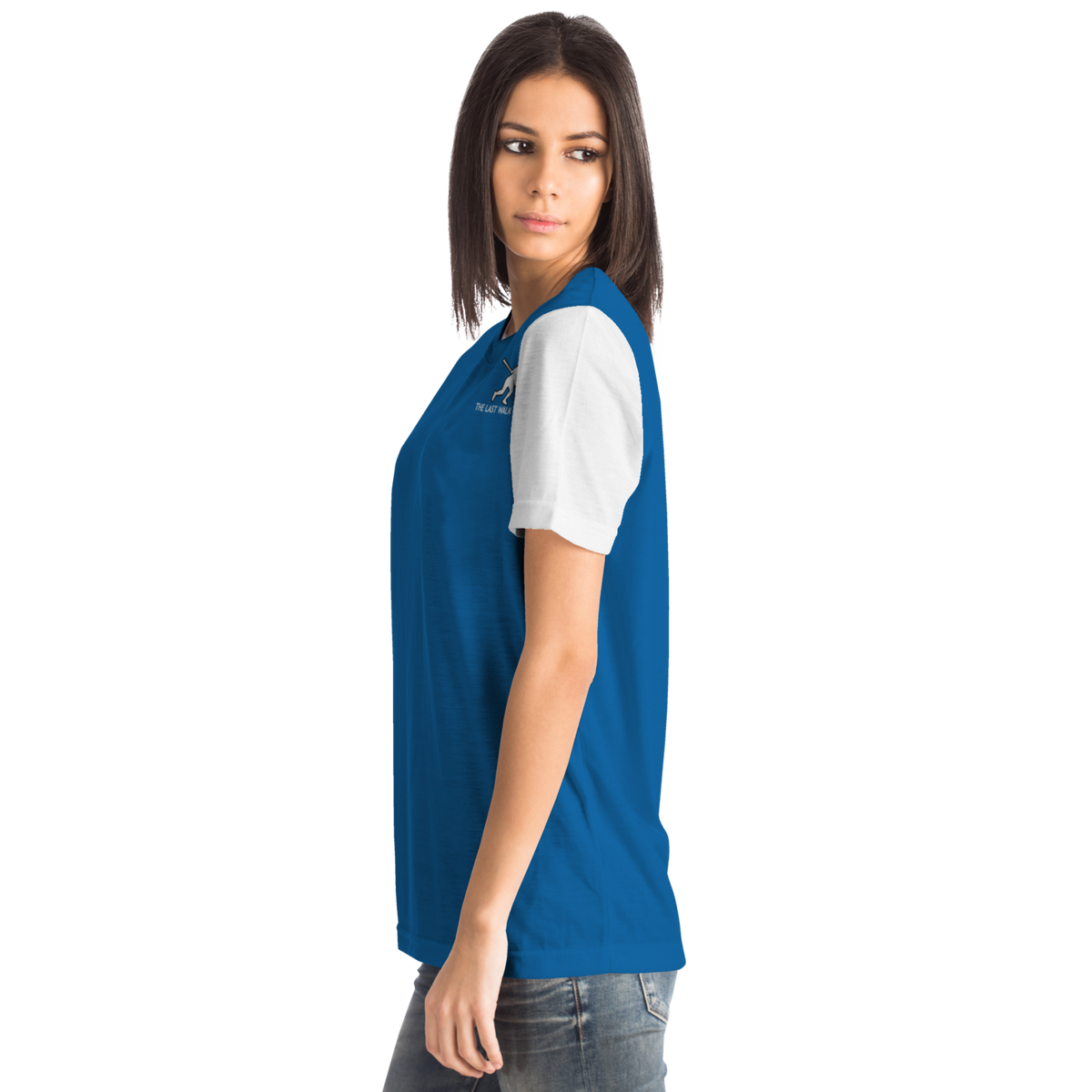 Los Angeles Blue White Short Sleeve Shirt
