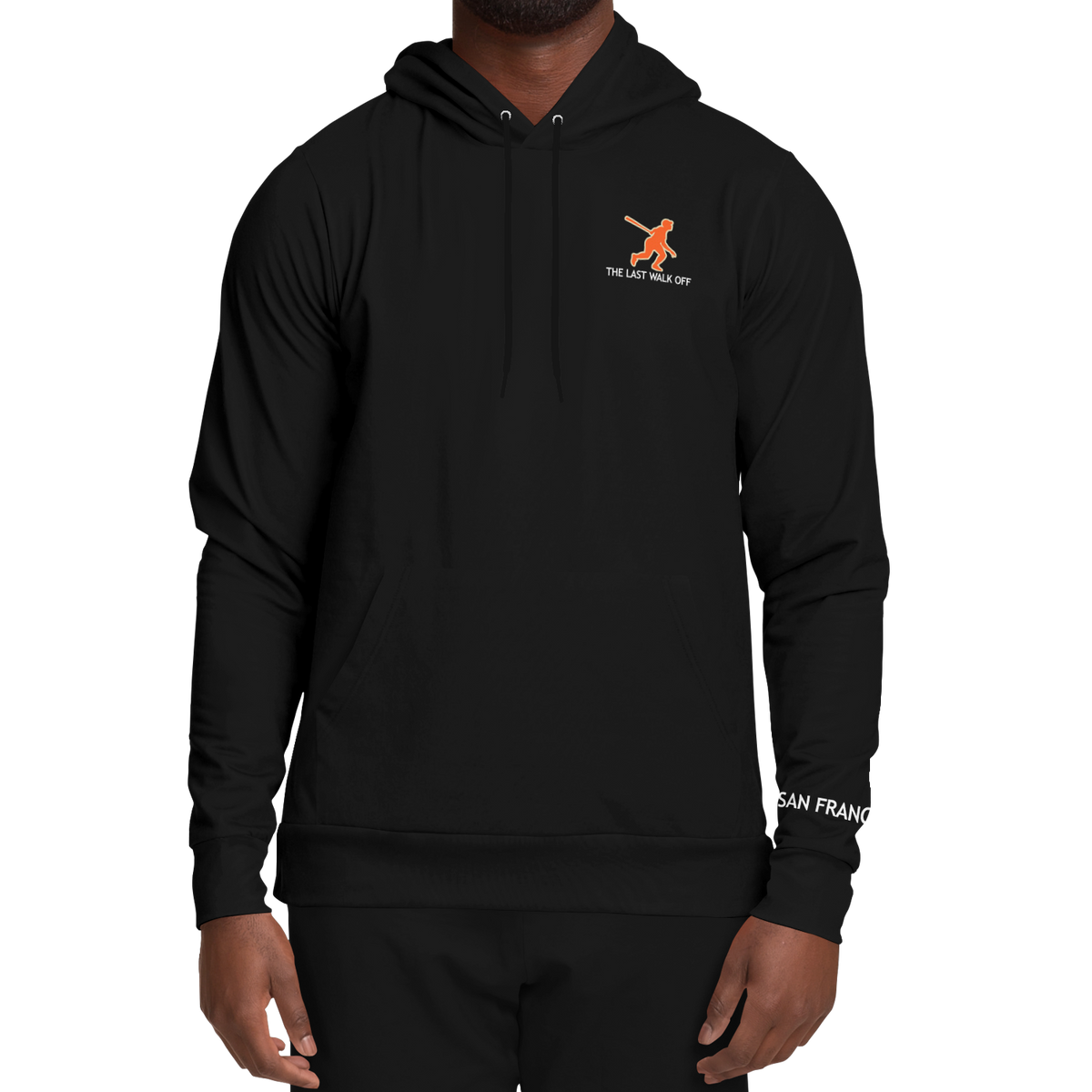 San Francisco Black Hoodie Bridge