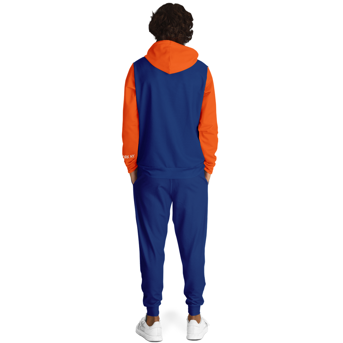 New York Blue Orange Hoodie and Joggers POST