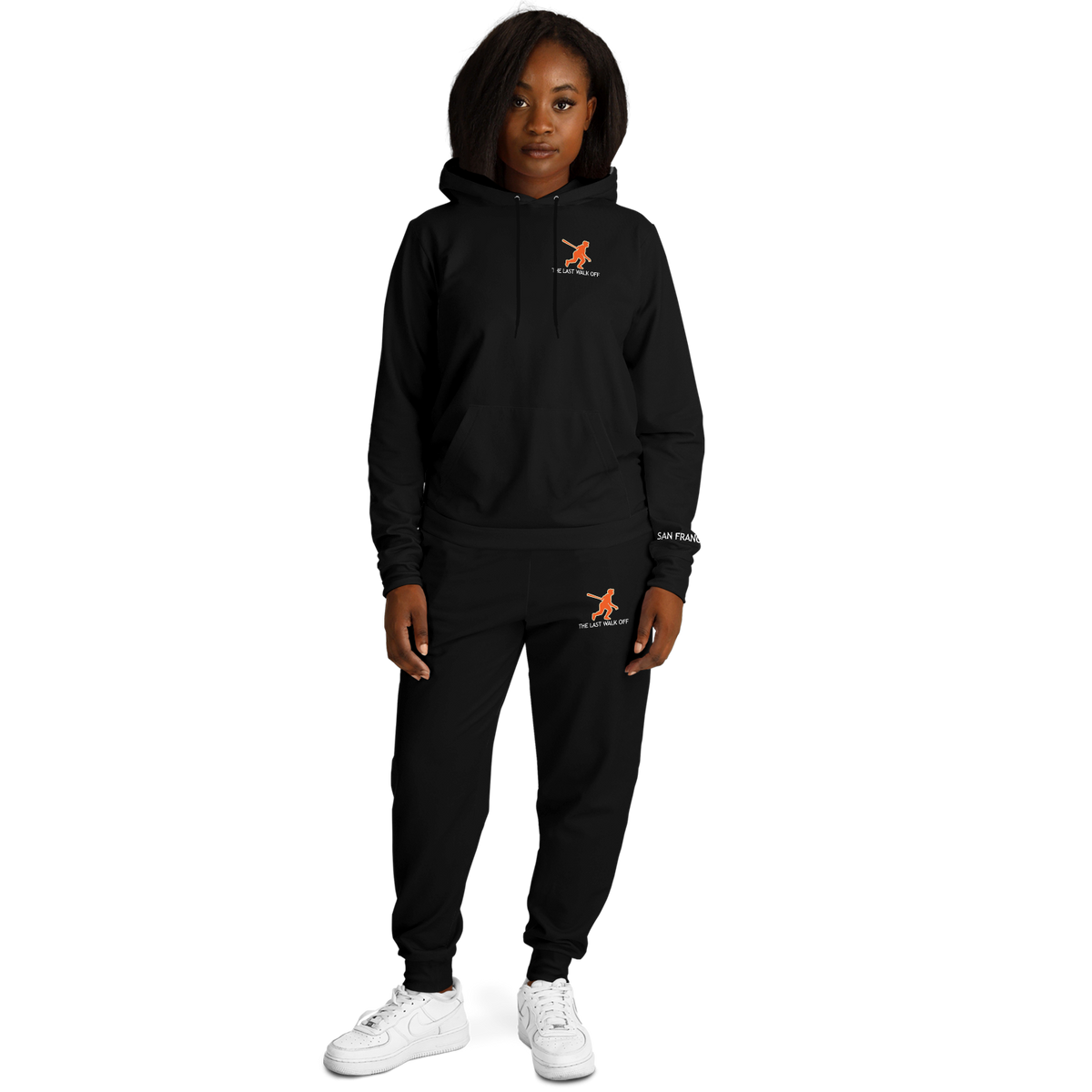 San Francisco Black Hoodie and Joggers TWO