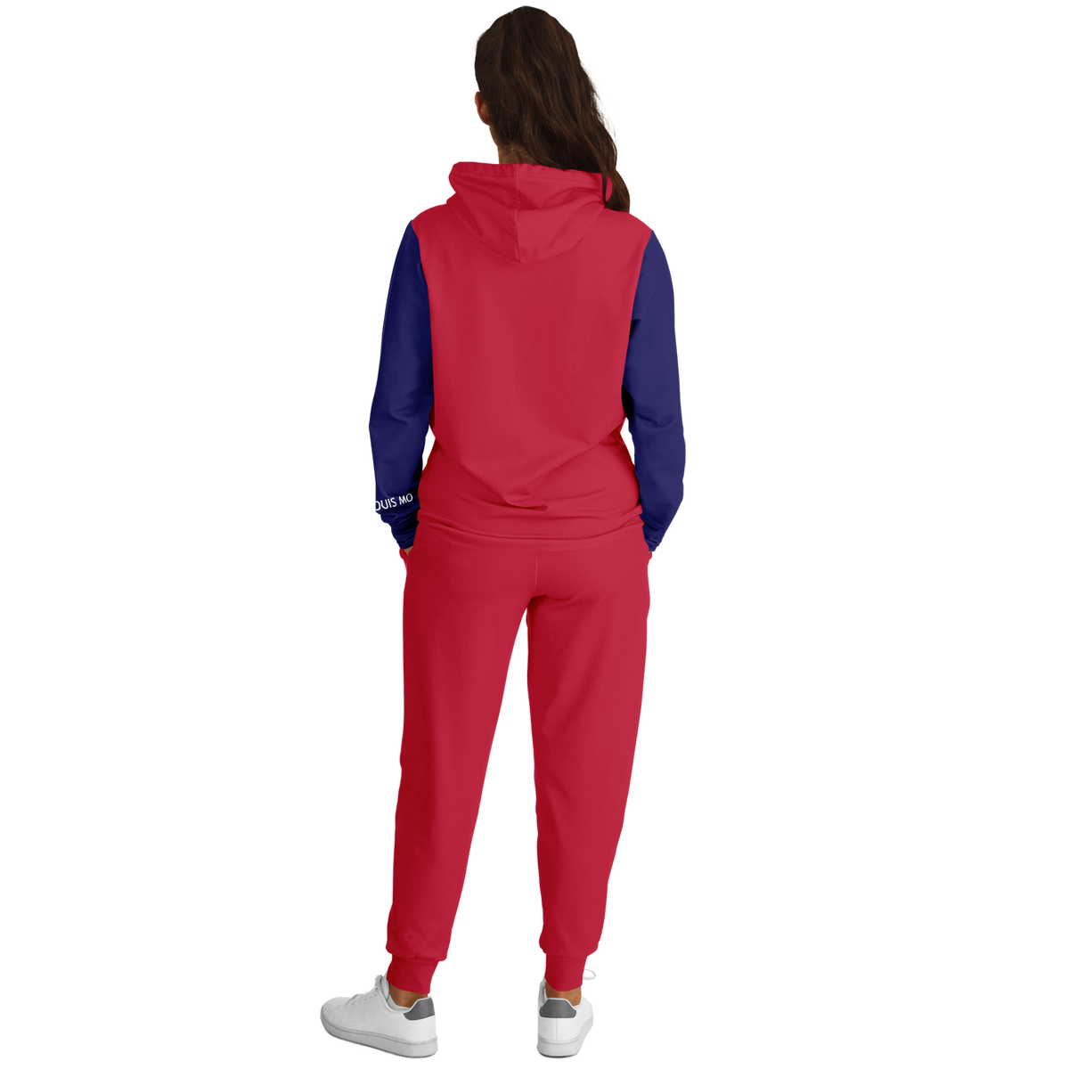 Saint Louis Red Navy Blue Hoodie and Joggers
