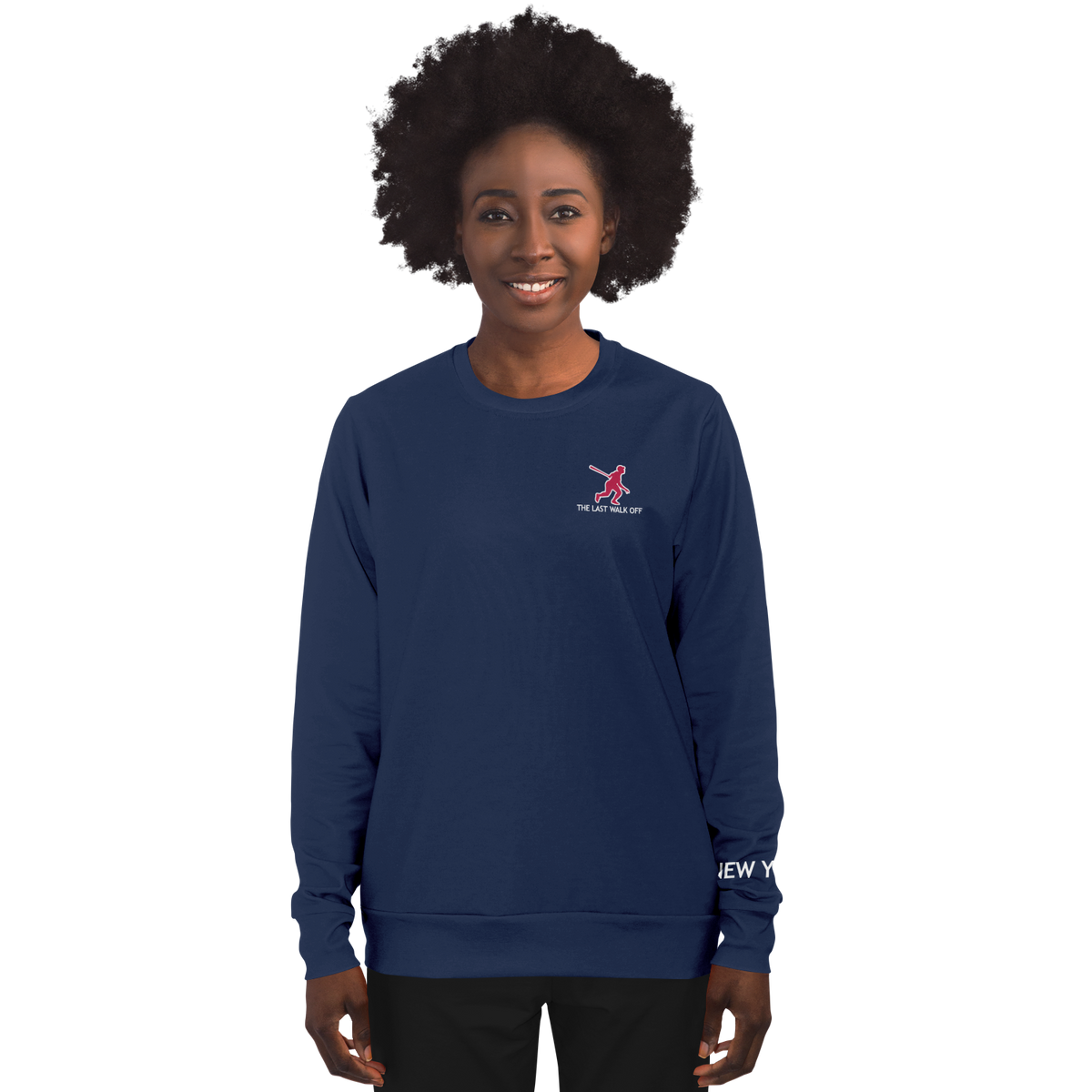 New York Navy Blue Long Sleeve Shirt LIGHTS