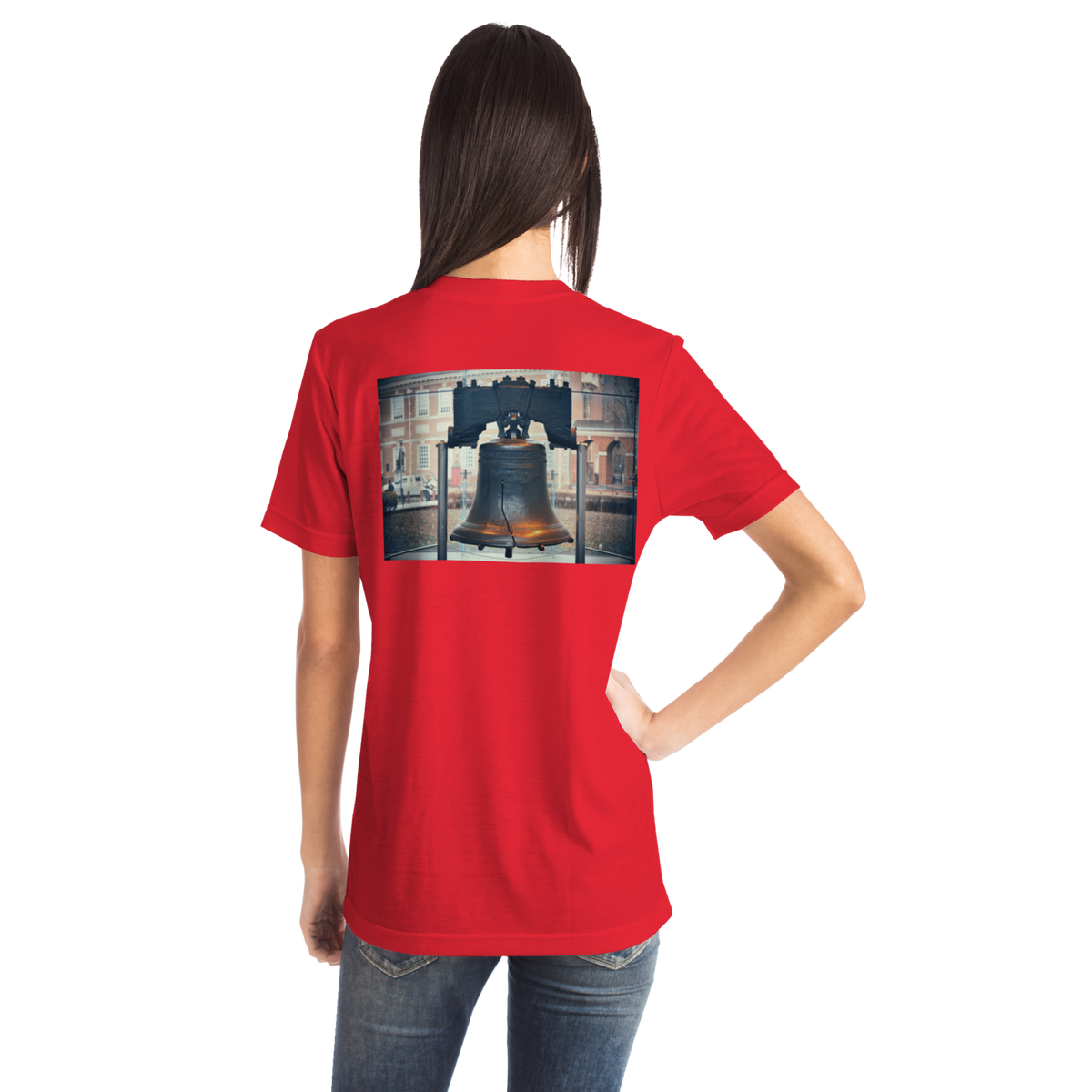 Philadelphia Red T-Shirt Liberty Bell