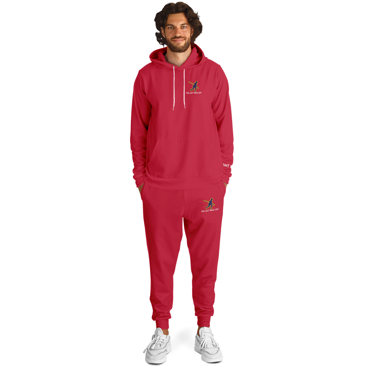 Saint Louis Red Hoodie and Joggers POST