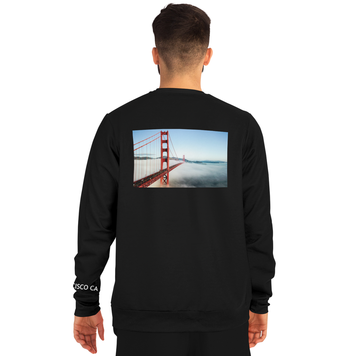 San Francisco Black Long Sleeve Shirt Bridge
