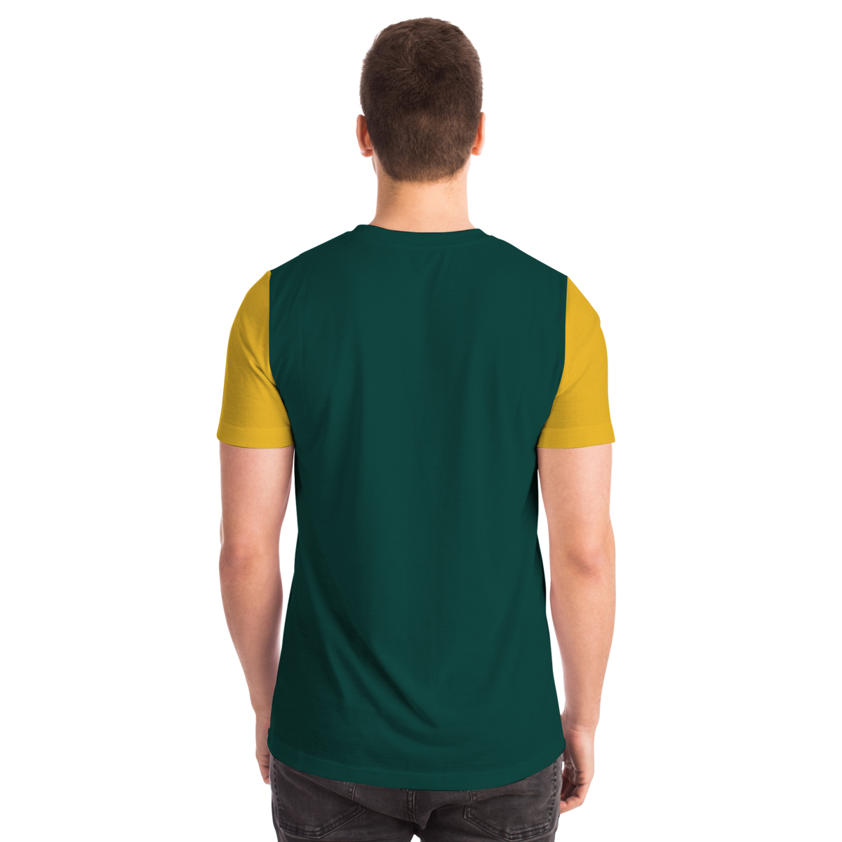 Oakland Green Gold Short Sleeve Shirt