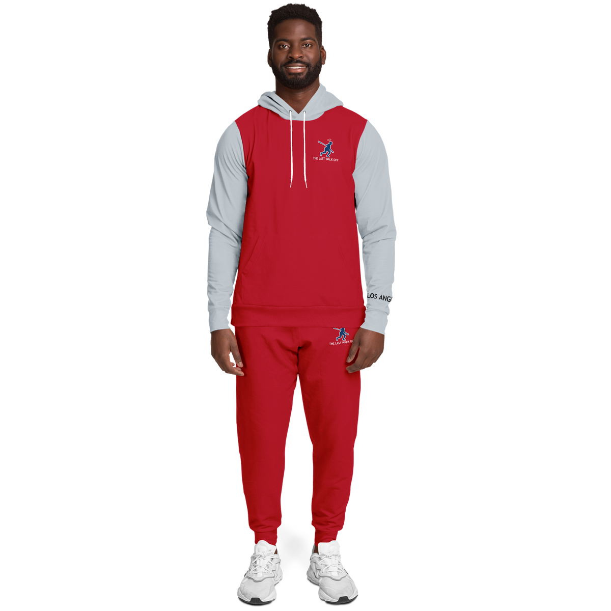 Los Angeles Red Hoodie and Joggers