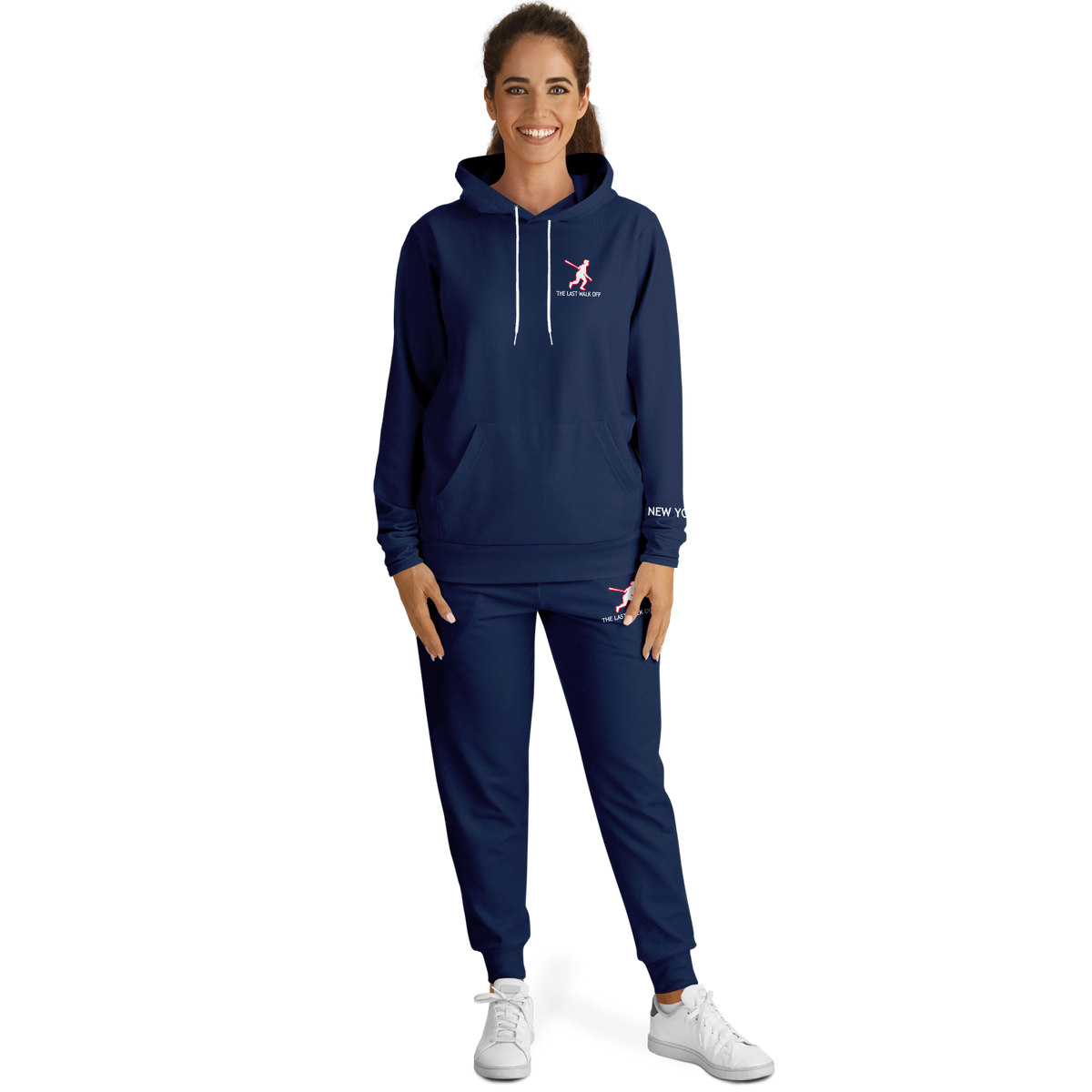 New York Navy Blue Hoodie and Joggers POST