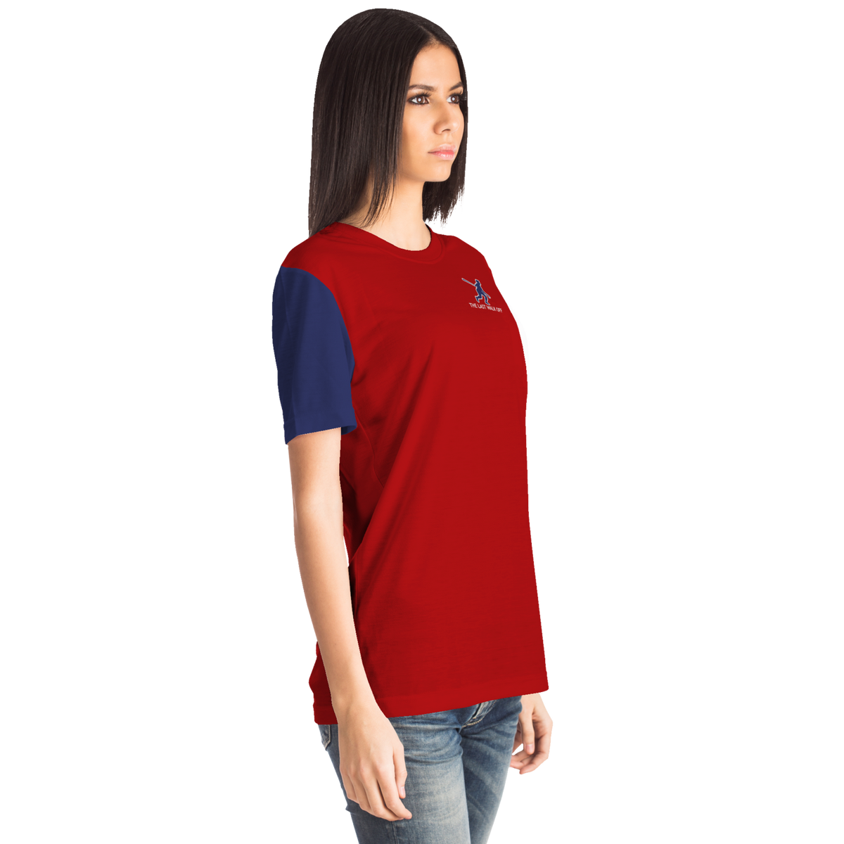 Washington Red Blue Short Sleeve Shirt