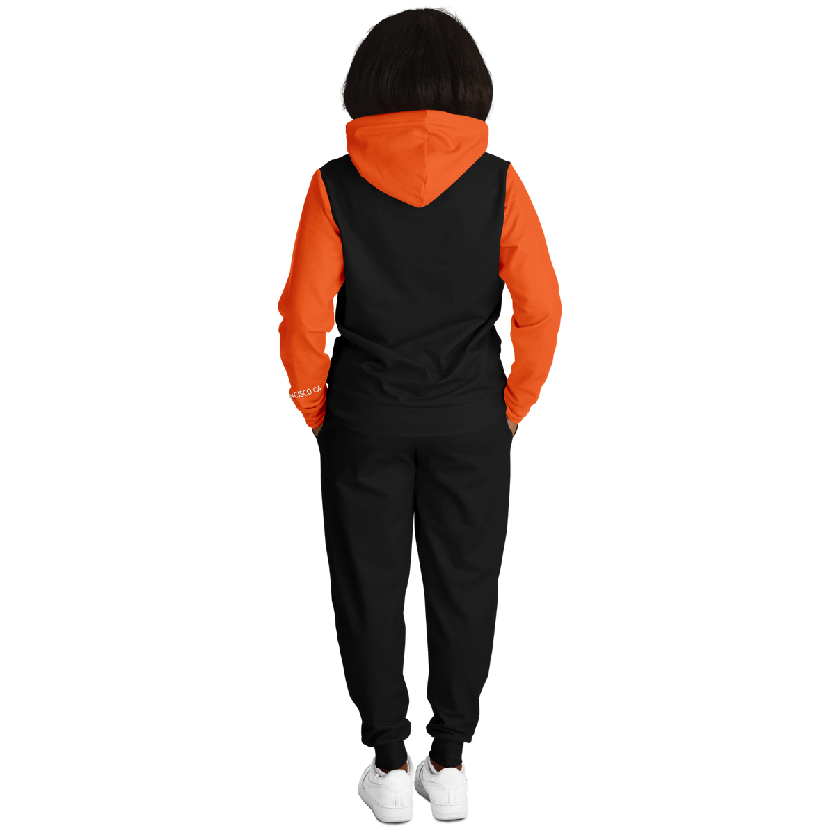 San Francisco Black Orange Hoodie and Joggers